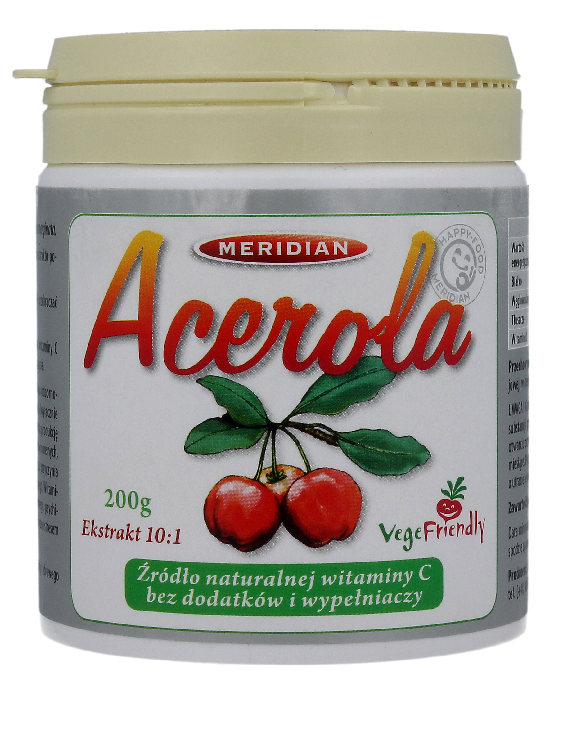 ACEROLA EKSTRAKT W PROSZKU 200g